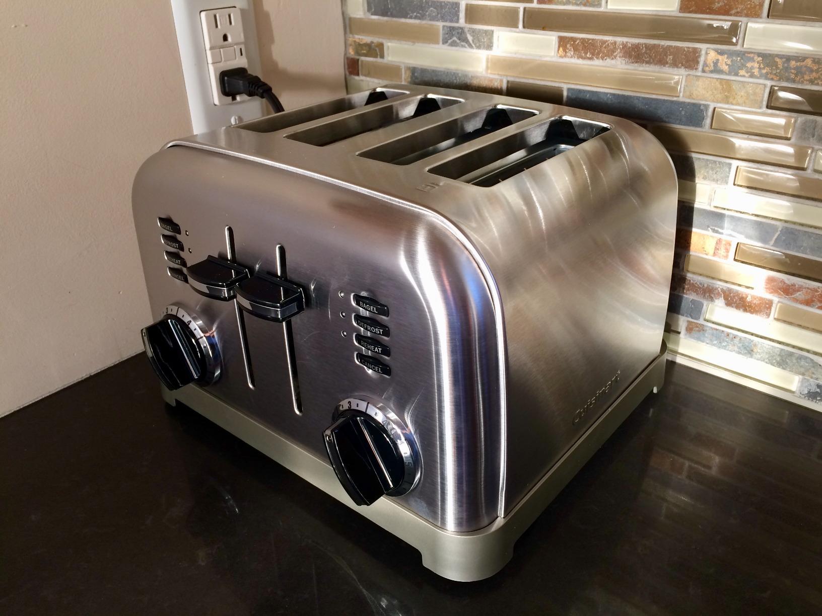 Cuisinart Toaster, Extra-Wide Slots, Stainless Steel, 4-Slice customer photo 2