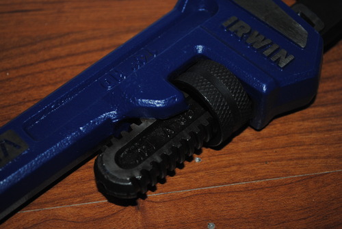 IRWIN VISE-GRIP Pipe Wrench, Cast Iron, SAE, 2-1/2-Inch Jaw, 18-Inch Length (45619) customer photo 2