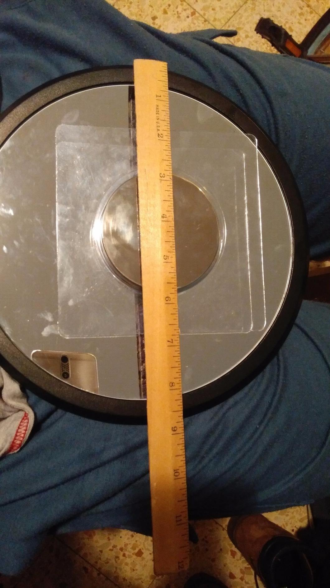 Toysmith Euler's Disk Physics Science Desk Toy, Chrome, 3 inches customer photo 1