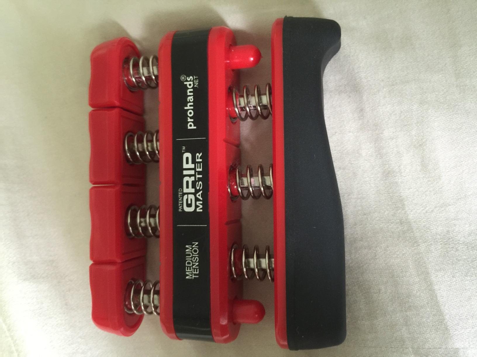 Prohands Gripmaster Hand Exerciser, Finger Exerciser (Hand Grip Strengthener), Spring-Loaded, Finger-Piston System, Isolate & Exercise Each Finger customer photo 2