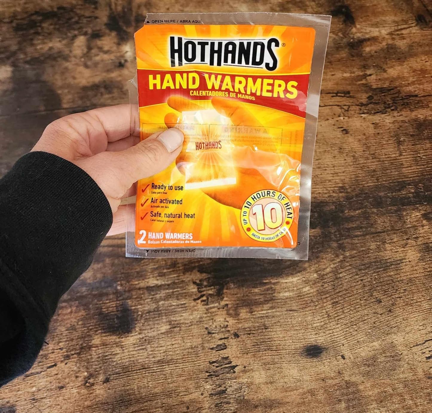 HotHands Hand Warmers Bulk Pack, 40 Pairs - America's Favorite Warmer customer photo 2