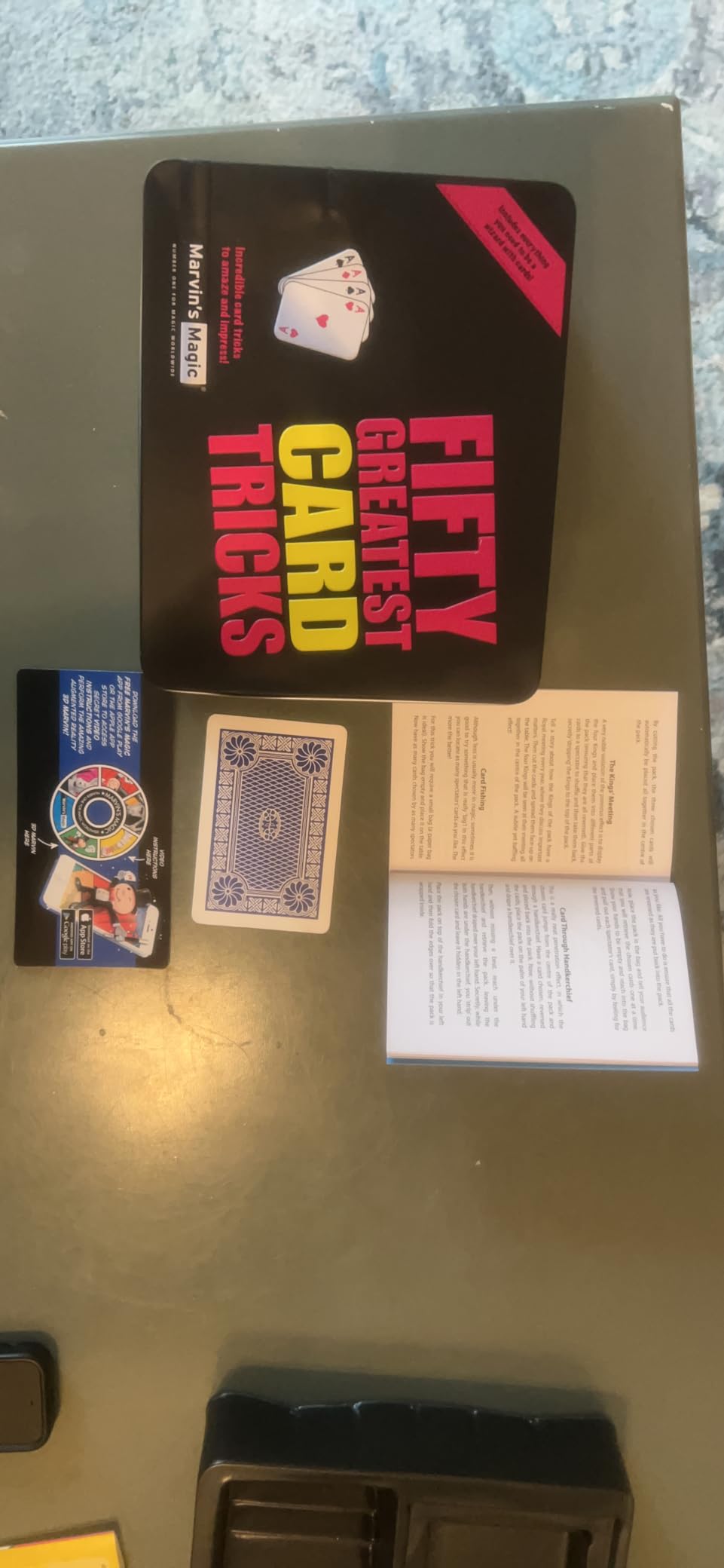 Marvin's Magic Fifty Greatest Card Tricks - Magic Cards Set, Kids & Adults customer photo 2