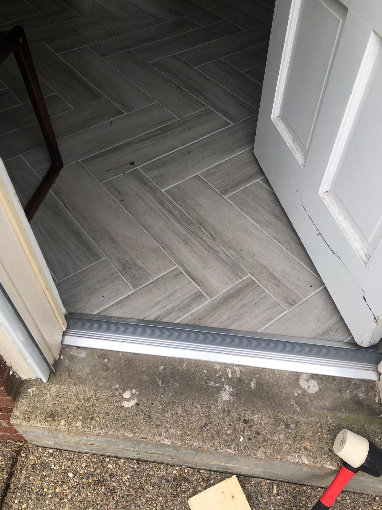 M-D Building Threshold, Silver, 3-3/4in x 3/4in x 36in customer photo 1