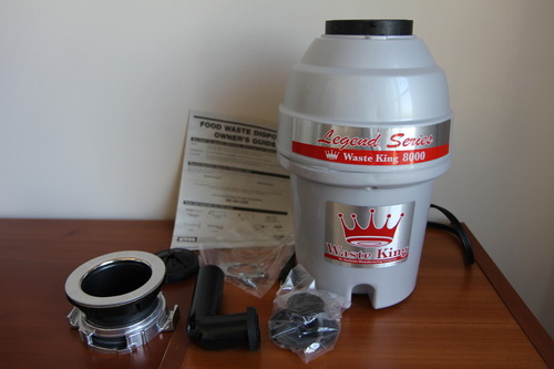 Waste King Garbage Disposal for Kitchen Sink with Power Cord, Food Waste Disposer, L-8000 customer photo 1