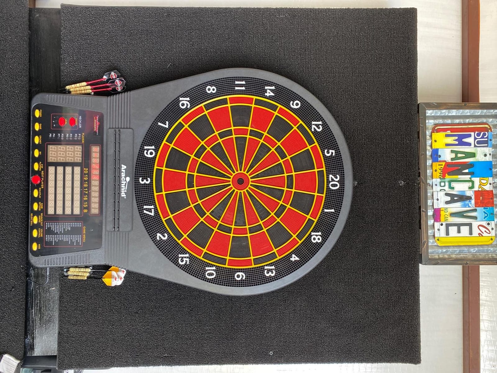 Arachnid Cricket Pro Tournament-Quality Electronic Dartboard up to 40 Games and 315 Variations (Including Popular Cricket Modes) customer photo 2