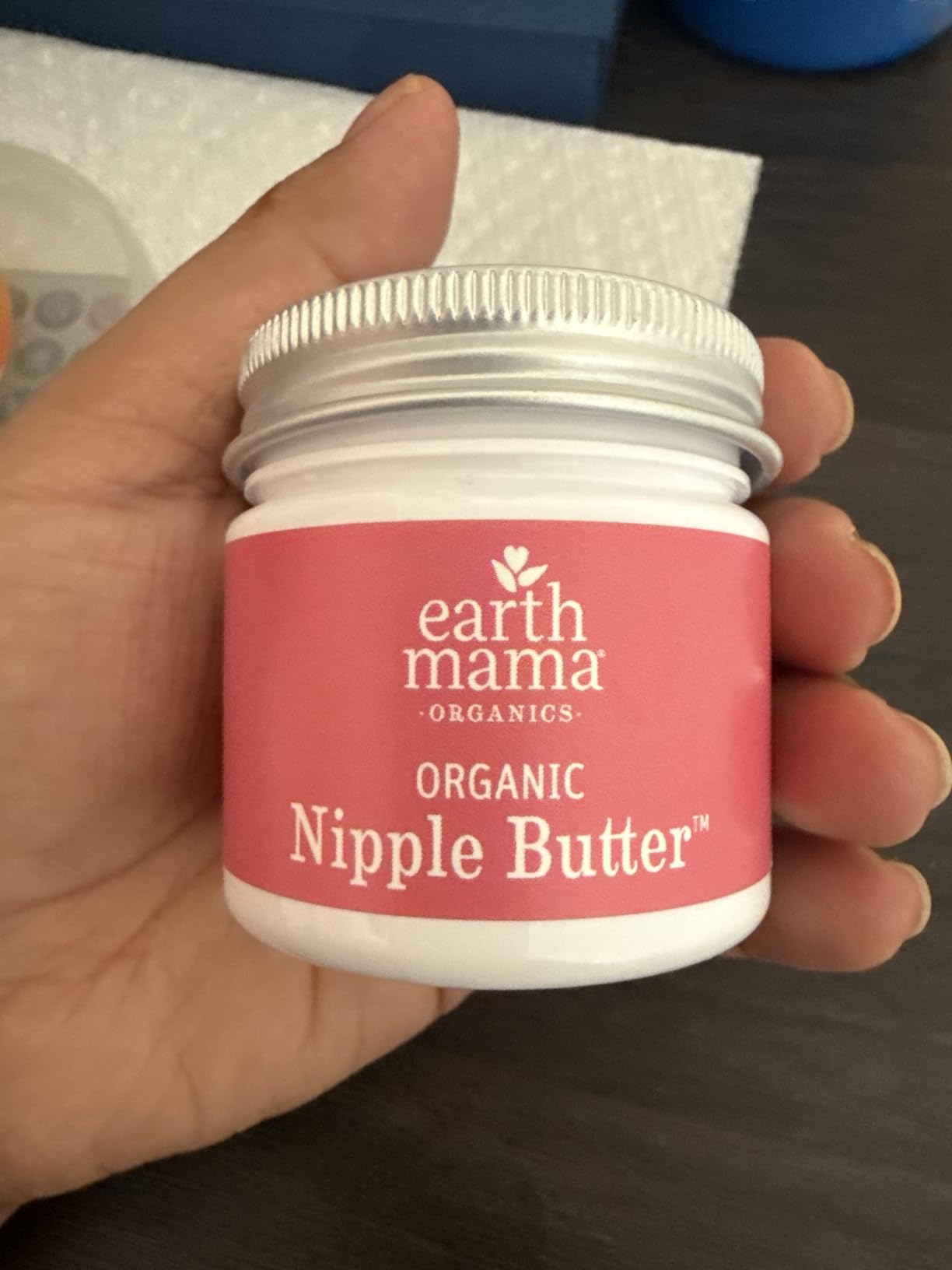 Earth Mama Organic Nipple Butter - 2 fl oz - Lanolin-Free Nipple Cream - Safe, Soothing Balm for Breastfeeding - Postpartum Essentials for Nursing customer photo 1