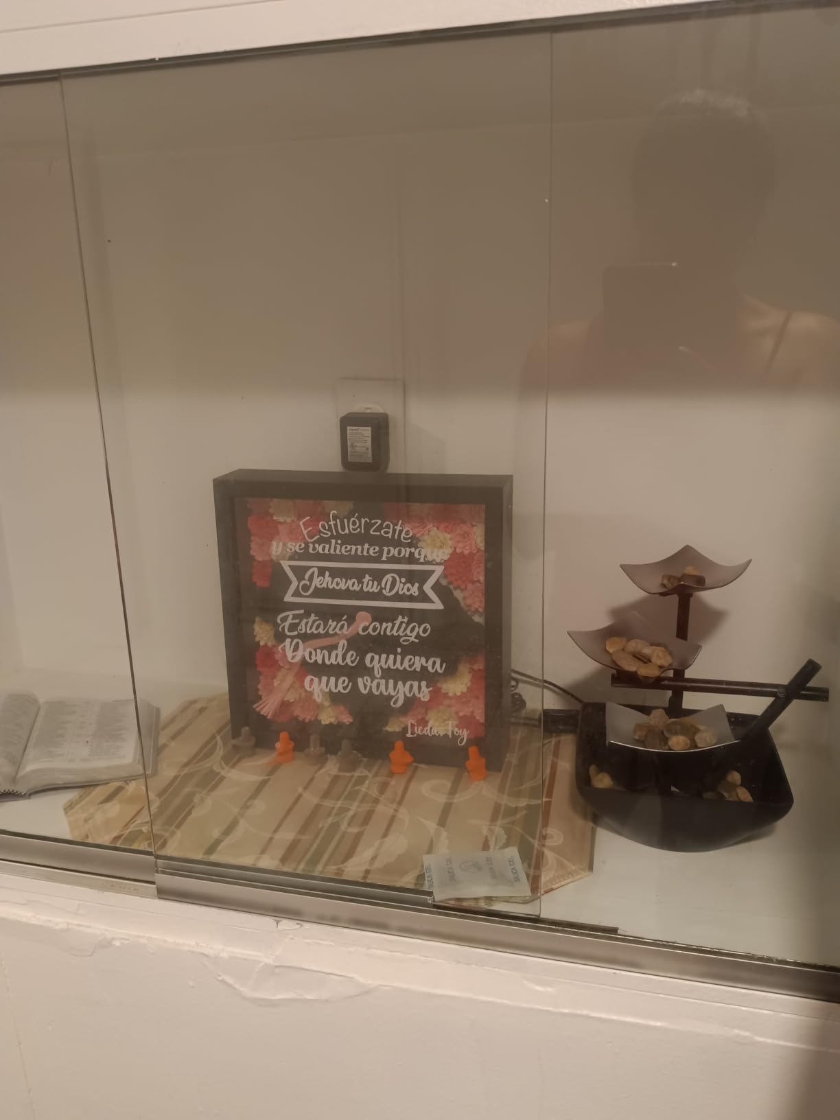Homedics Tabletop Water Fountain, Home Décor Soothing Sound Machine customer photo 2