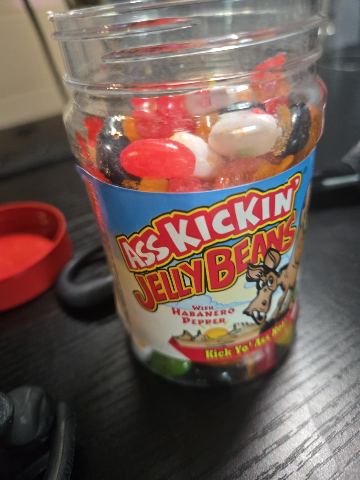 ASS KICKIN’ Hot and Spicy Jellybeans with Habanero Pepper - 9 Oz Resealable Jar - Great for Easter Candy or Food Challenge - Try the Gourmet Spicy Jelly Beans Candy customer photo 2