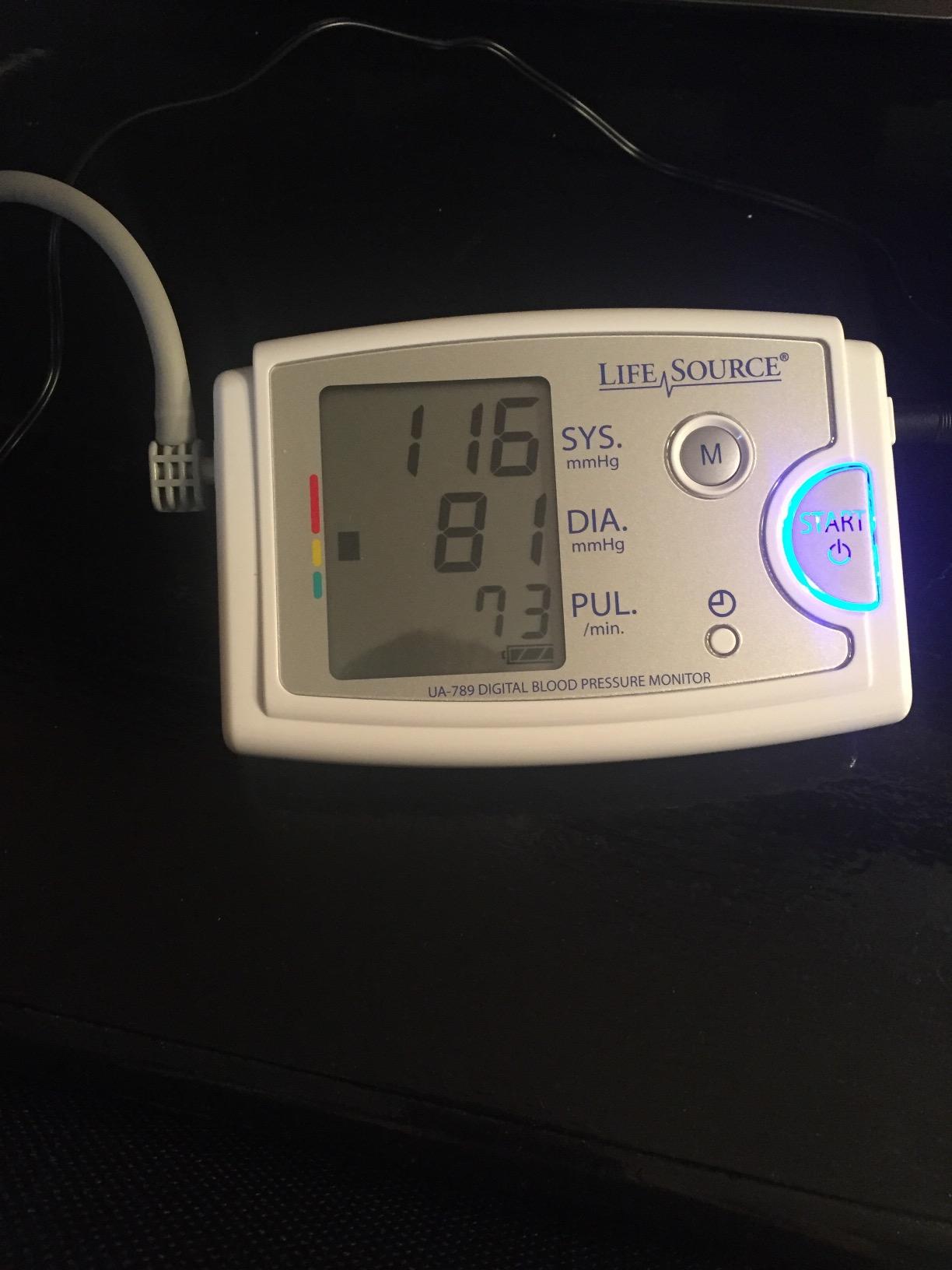 A&D Medical UA-789AC Blood Pressure Monitor with Extra Large Cuff 16.5-23.6 inches customer photo 1