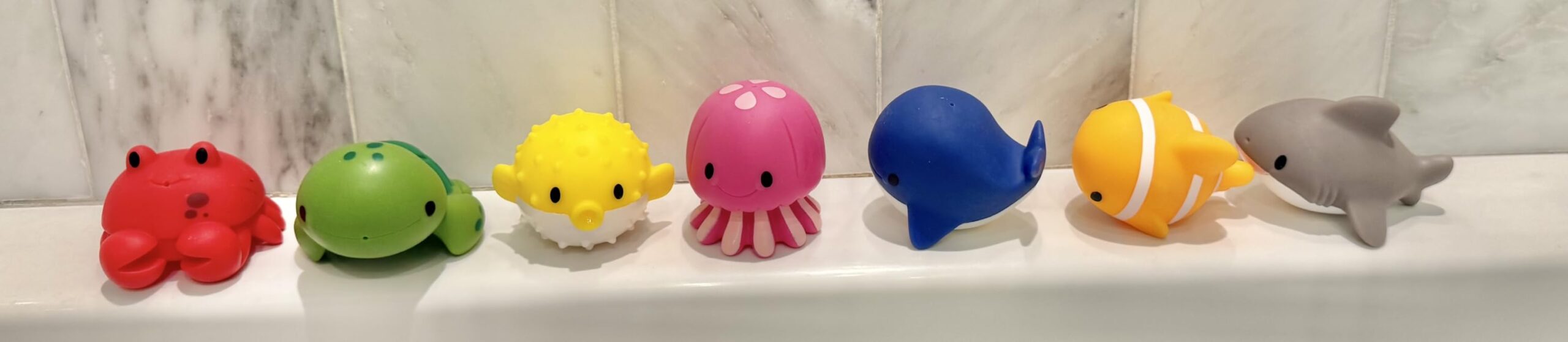 Munchkin Ocean Sea Animal Squirt Bath Toys, 9+ Months, 8 Pack customer photo 2
