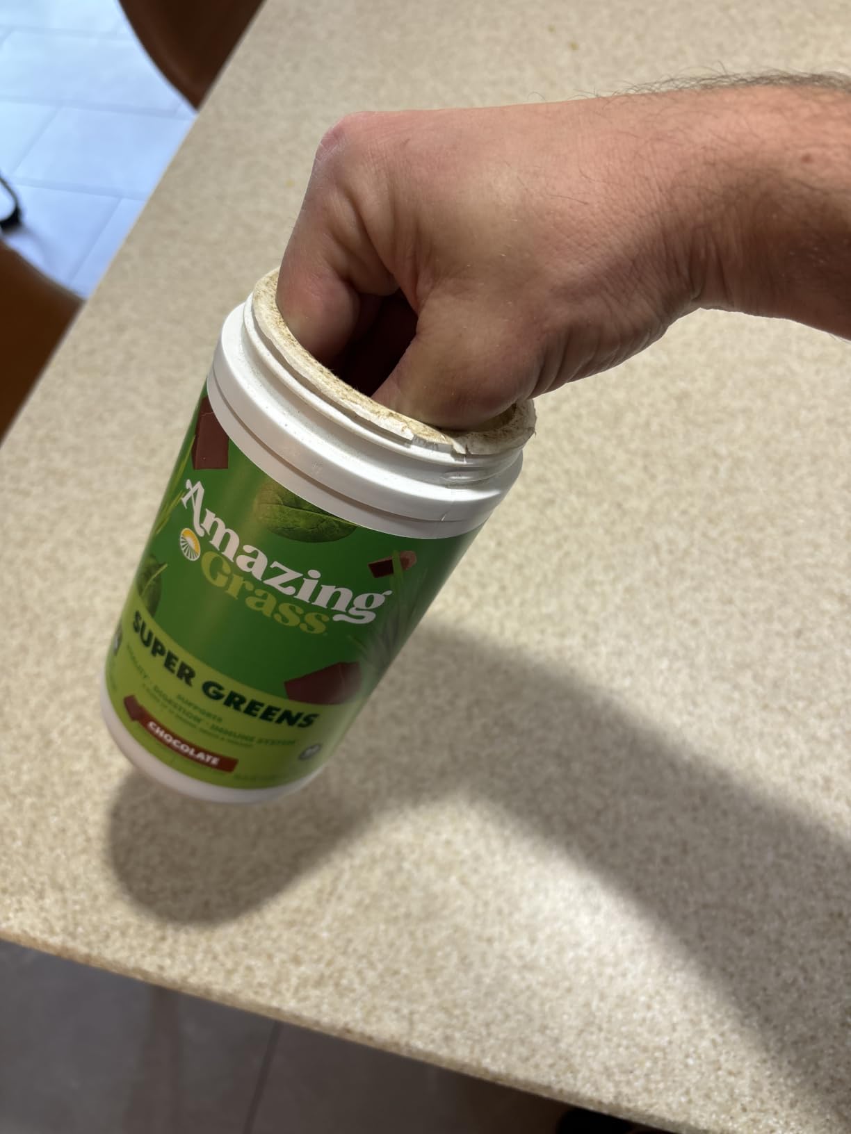 Amazing Grass Super Greens Powder Original, 30 Servings, 8.5 oz customer photo 1