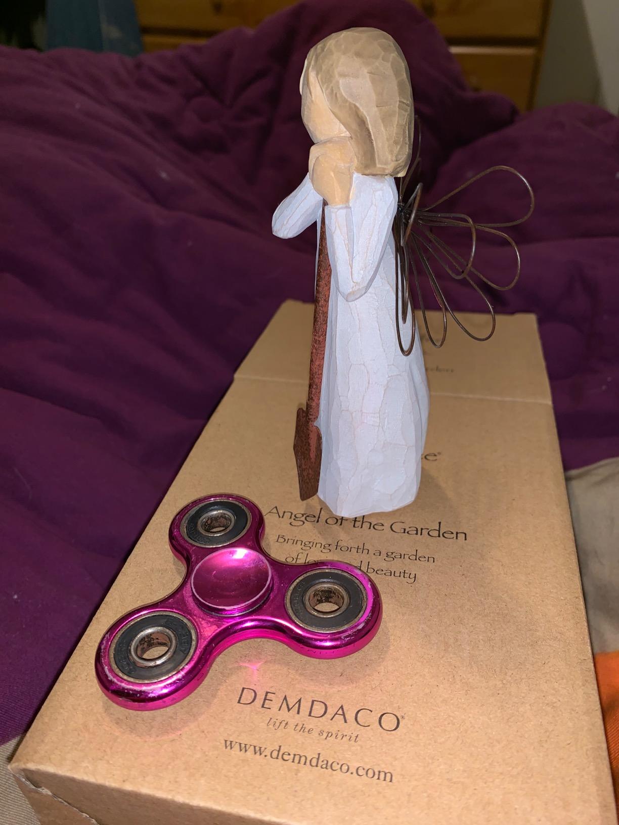 Willow Tree Angel of the Garden, Sculpted Hand-Painted Figure customer photo 2