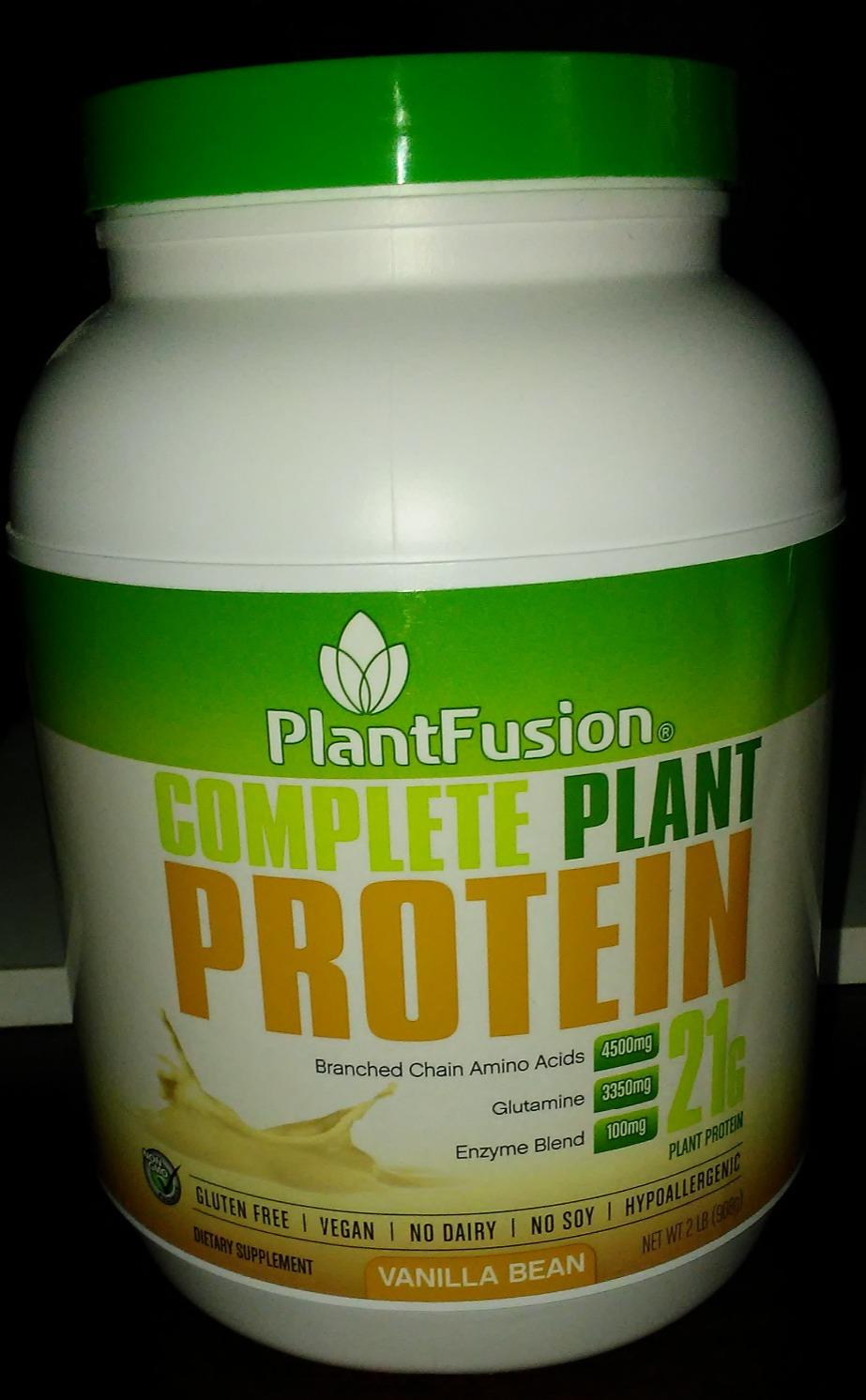 PlantFusion Complete Vegan Protein Powder - Plant Based Protein Powder With BCAAs, Digestive Enzymes and Pea Protein - Keto, Gluten Free, Soy Free, Non-Dairy, No Sugar, Non-GMO - Vanilla Bean 2 lb customer photo 1