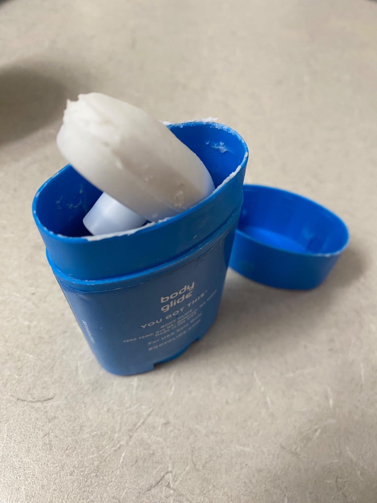 Body Glide Original Anti Chafe Balm | No Chafing Stick | Prevent Arm, Chest, Butt, Thigh, Ball Chafing & Irritation | Trusted Skin Protection Since 1996 |1.5oz customer photo 1