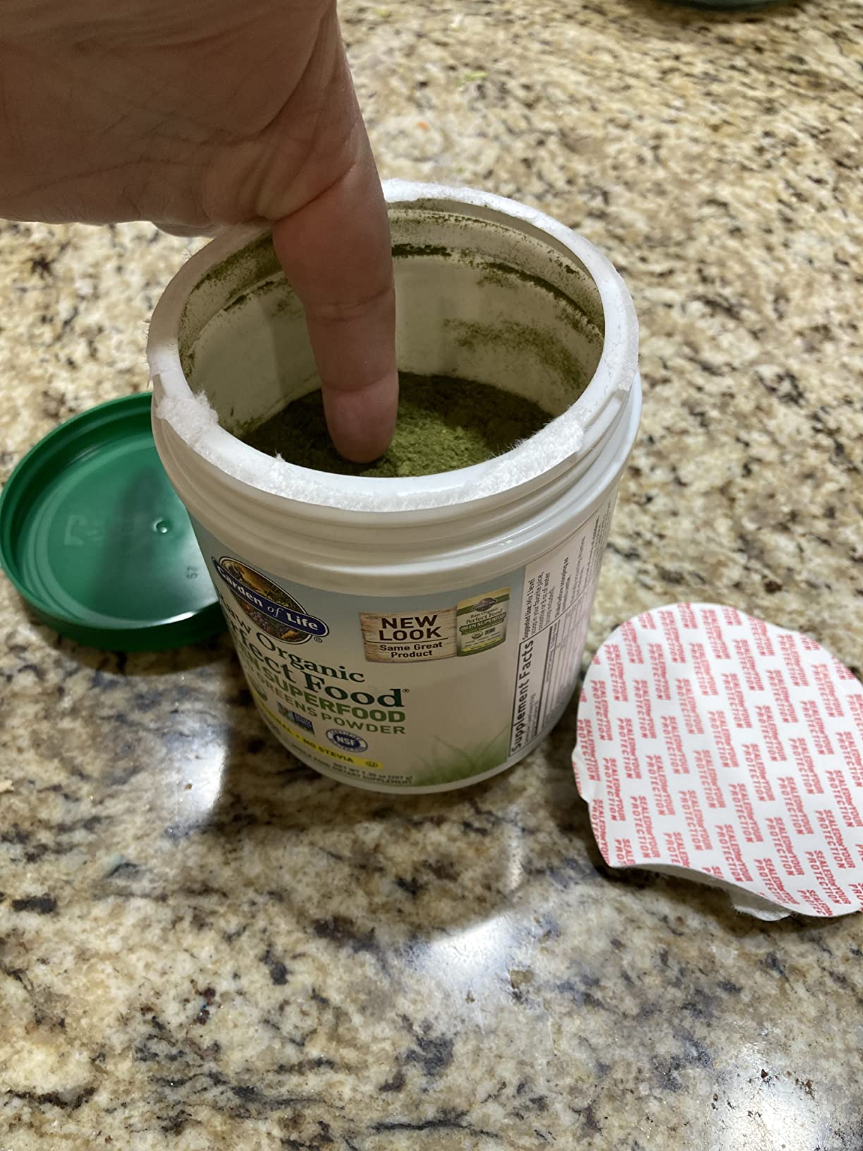 Garden of Life RAW Organic Perfect Food Juiced Greens Powder, 30 Servings customer photo 2