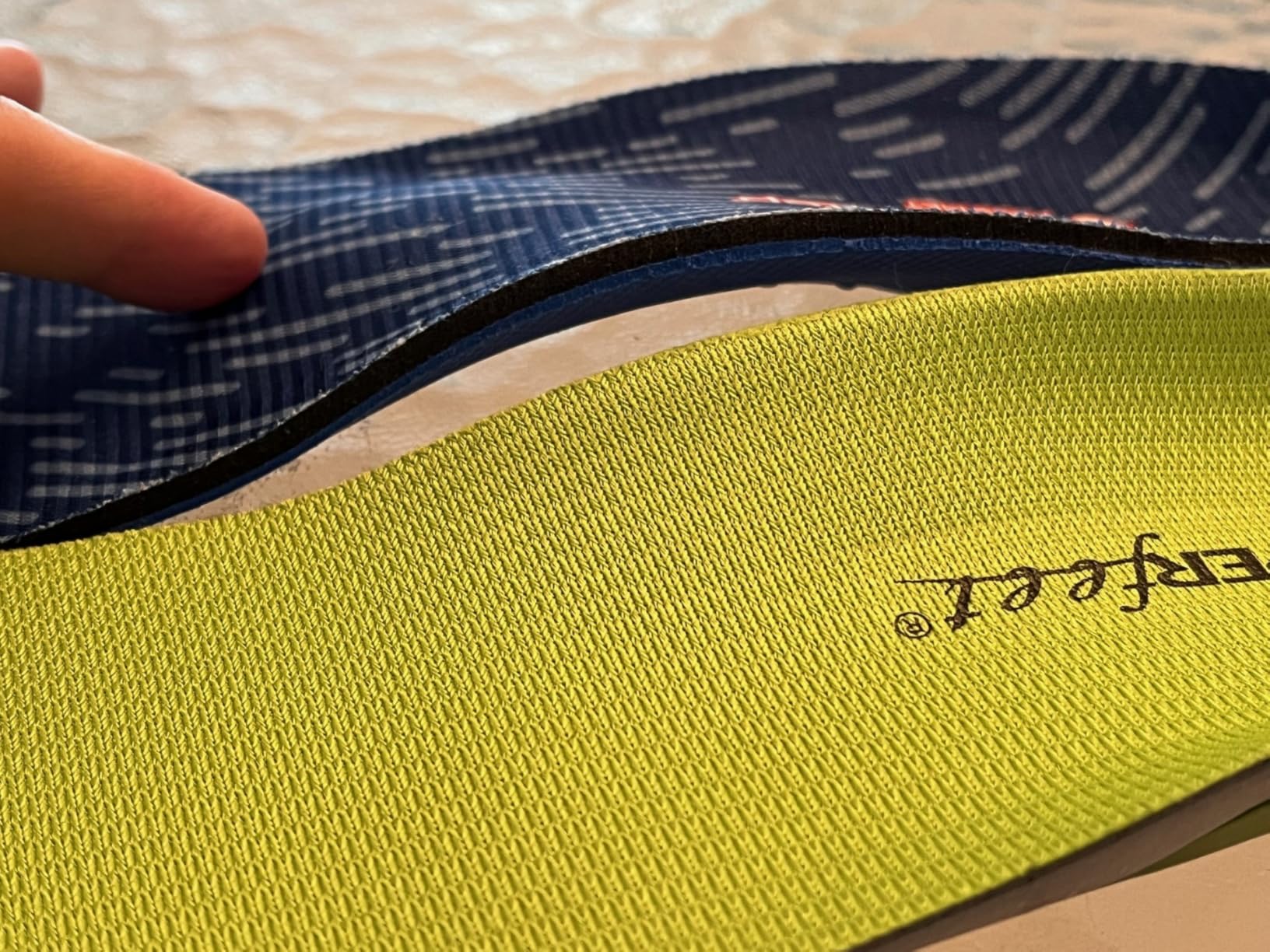 Superfeet All-Purpose Support High Arch Insoles (Green) for Active Lifestyle with High Arch Support - Men 7.5-9 / Women 8.5-10 customer photo 1