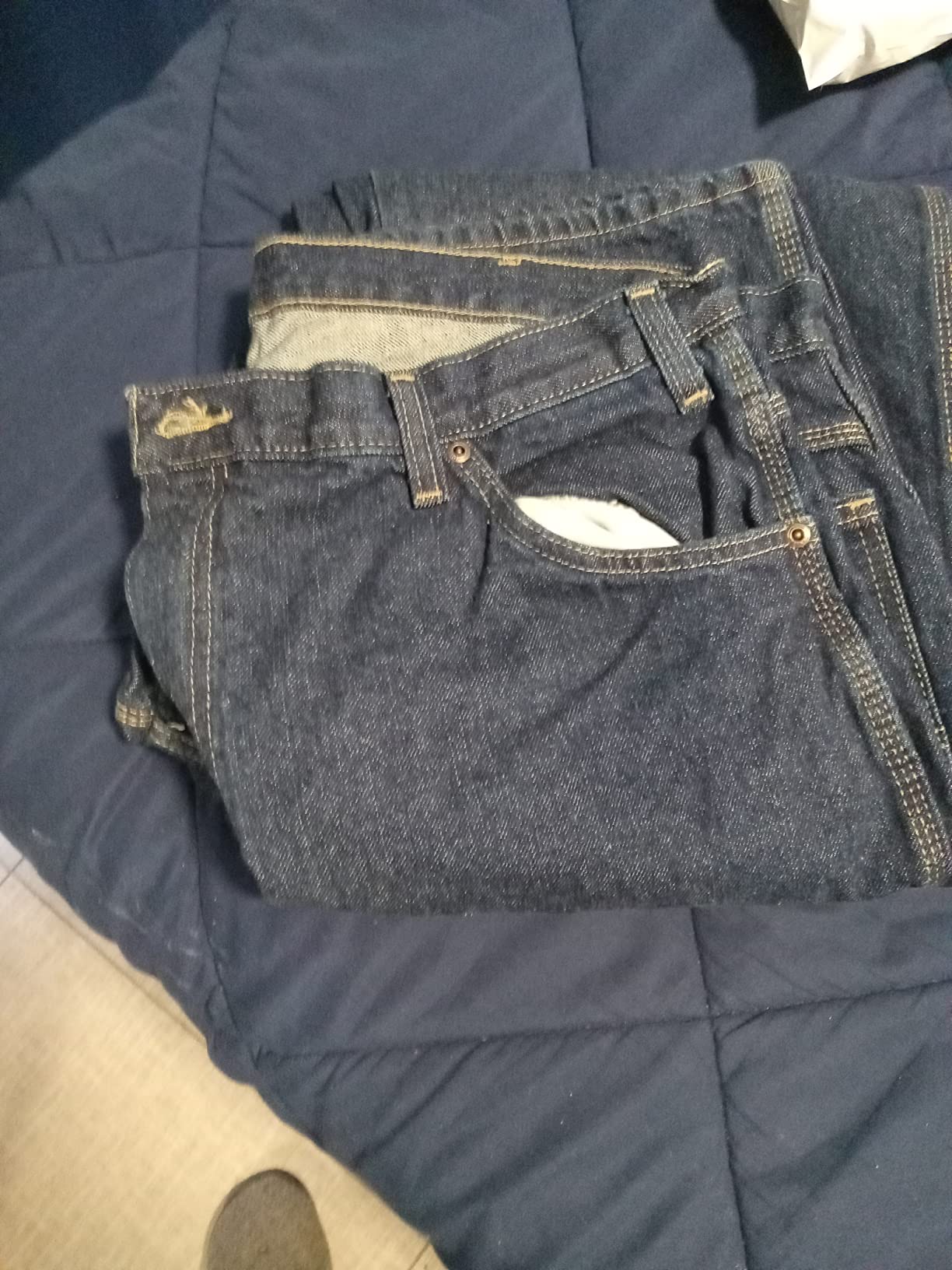 Dickies Men's Relaxed-Fit Carpenter Jean customer photo 2