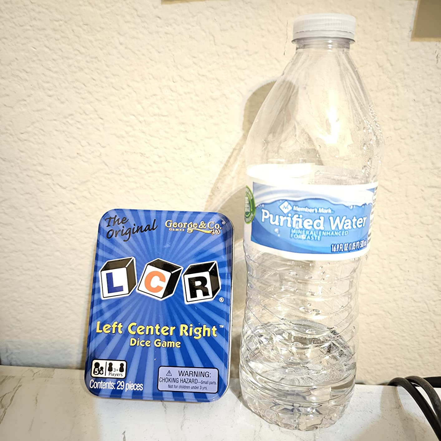 LCR® Left Center Right™ Dice Game - Blue Tin customer photo 1