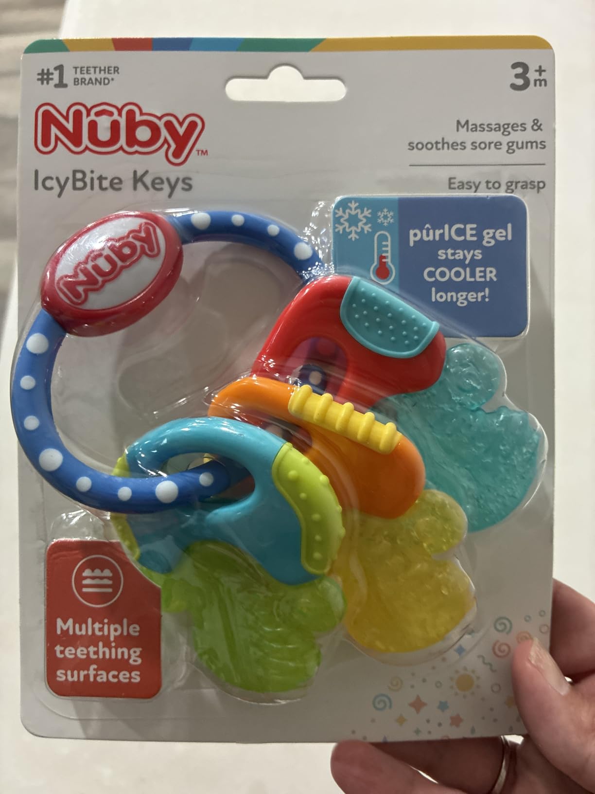 Nuby Ice Gel Teether Keys customer photo 2