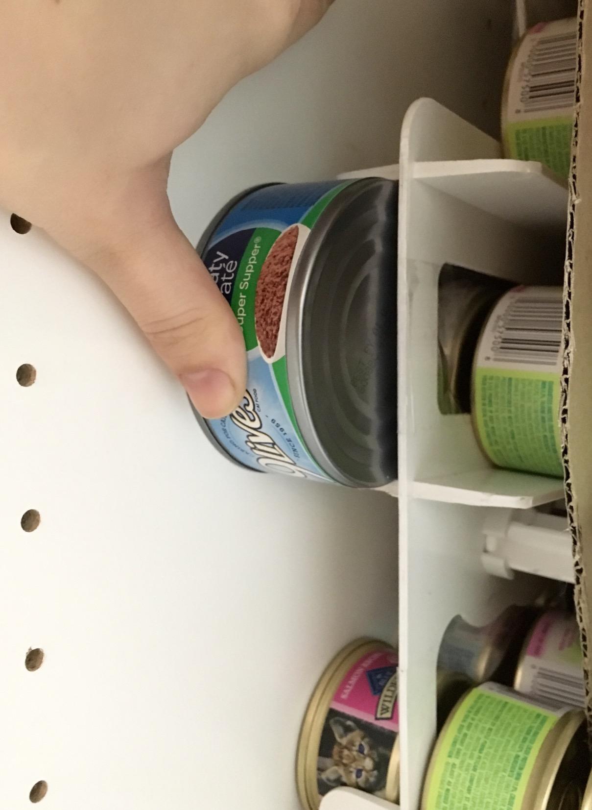 FIFO Pantry Storage Organizer Dispenser Rack for Canned Goods/Drinks, 54-Can Capacity customer photo 2