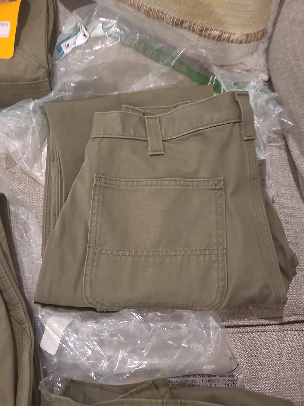 Carhartt Men's Relaxed Straight Twill Dungaree customer photo 1