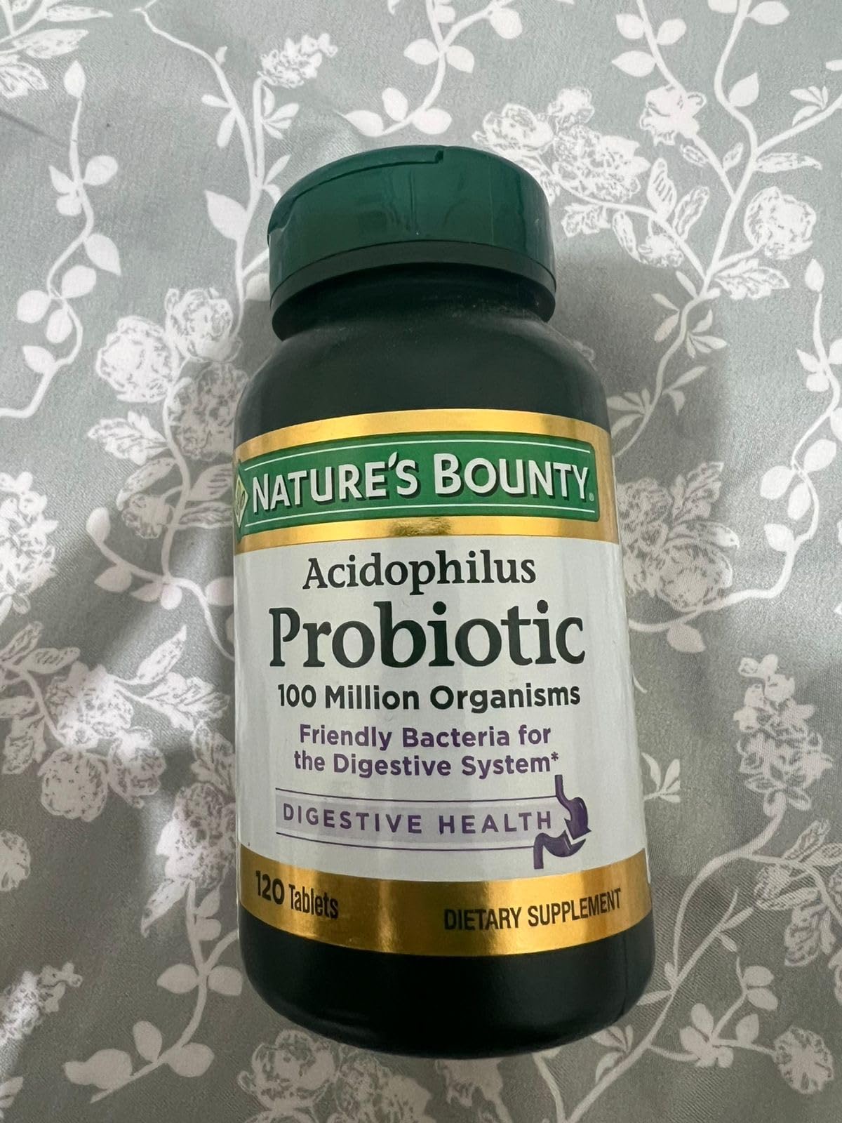 Nature's Bounty Acidophilus Probiotic, Daily Probiotic Supplement customer photo 1