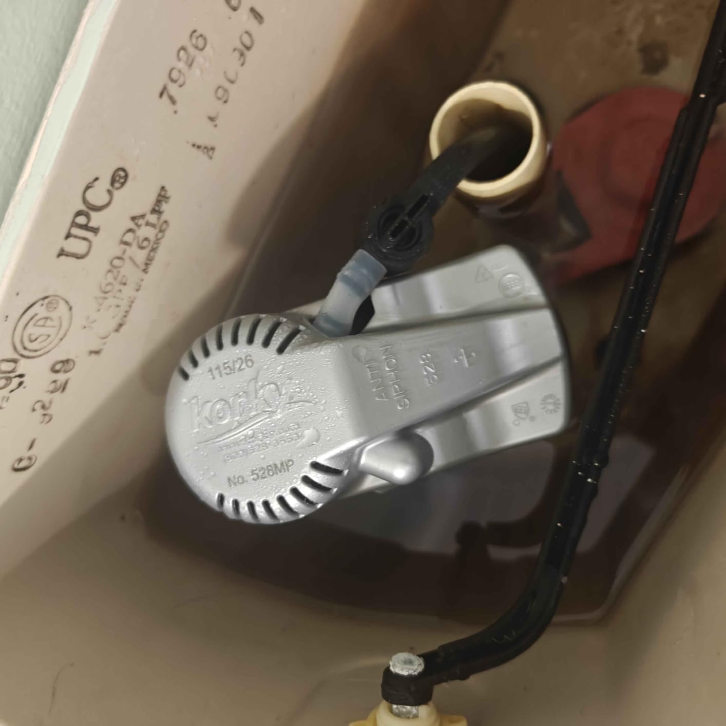 Korky QuietFILL Platinum Toilet Fill Valve - Universal Fits 99% of Toilets customer photo 2