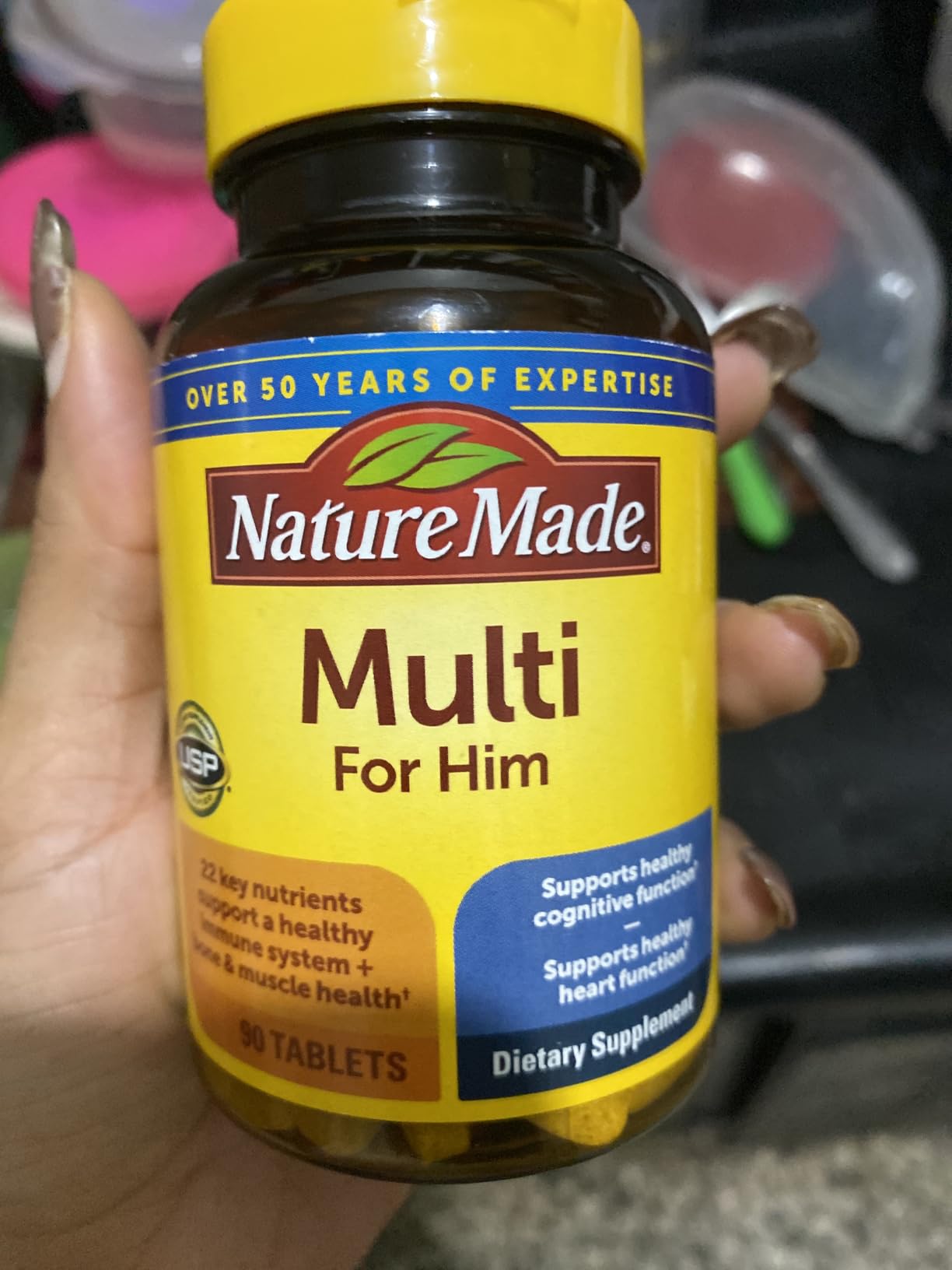 Nature Made Multivitamin for Him, Mens Multivitamin, 90 Tablets customer photo 1