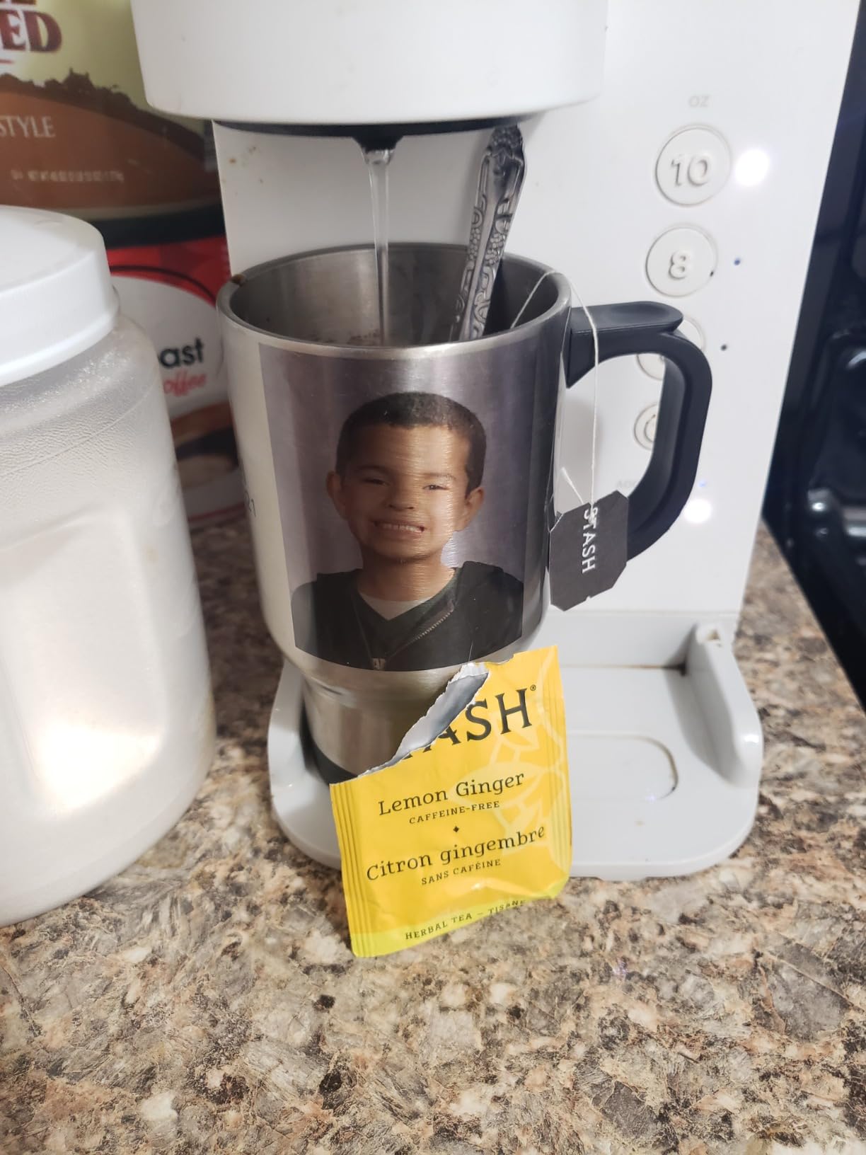 Stash Tea Fruity Herbal Tea 6 Flavor Tea Sampler, 6 boxes With 18-20 Tea Bags Each customer photo 1