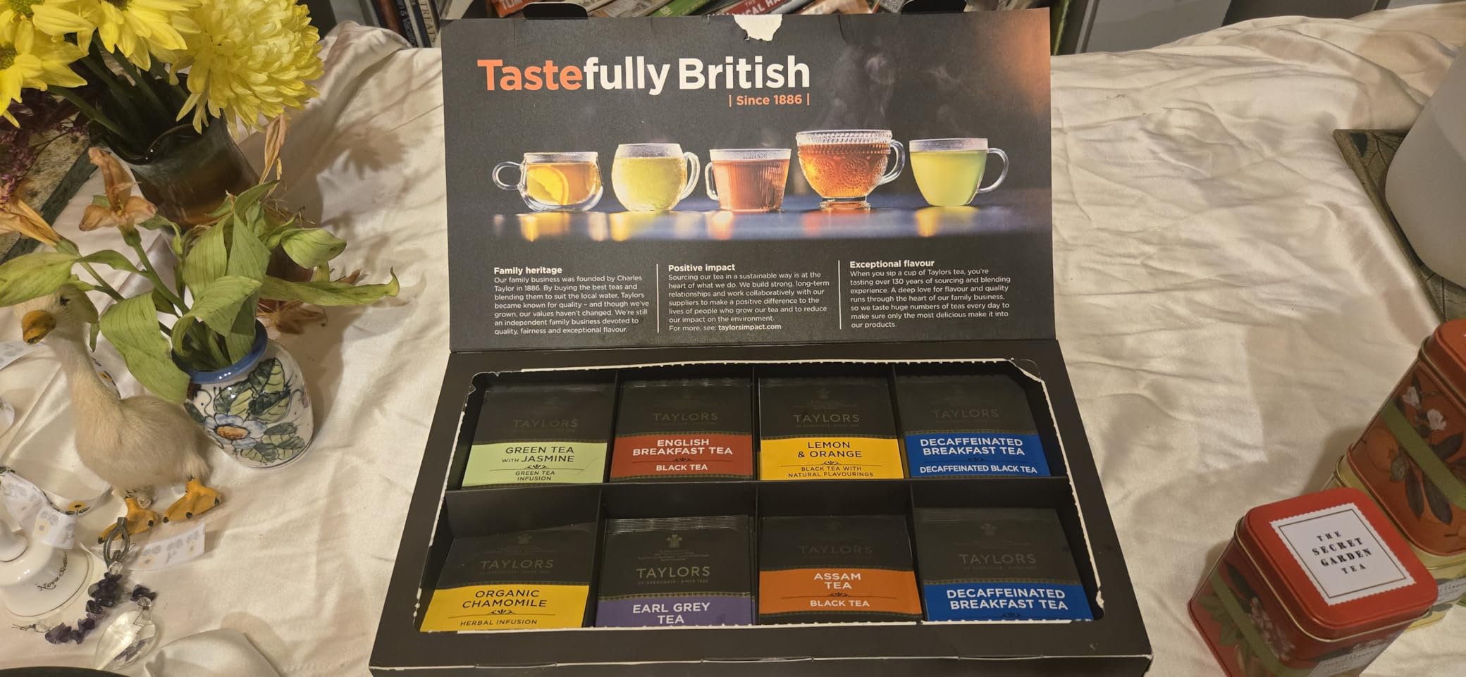 Taylors of Harrogate Assorted Tea Sampler Gift Box, 48ct customer photo 2