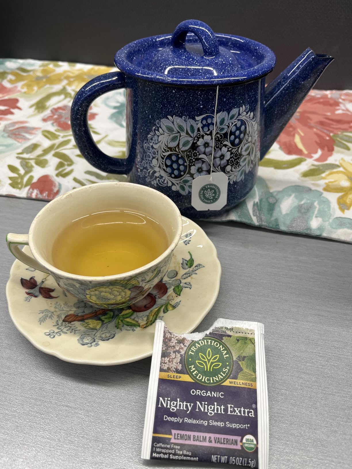 Traditional Medicinals Organic Nighty Night Extra, 16 Tea Bags customer photo 2