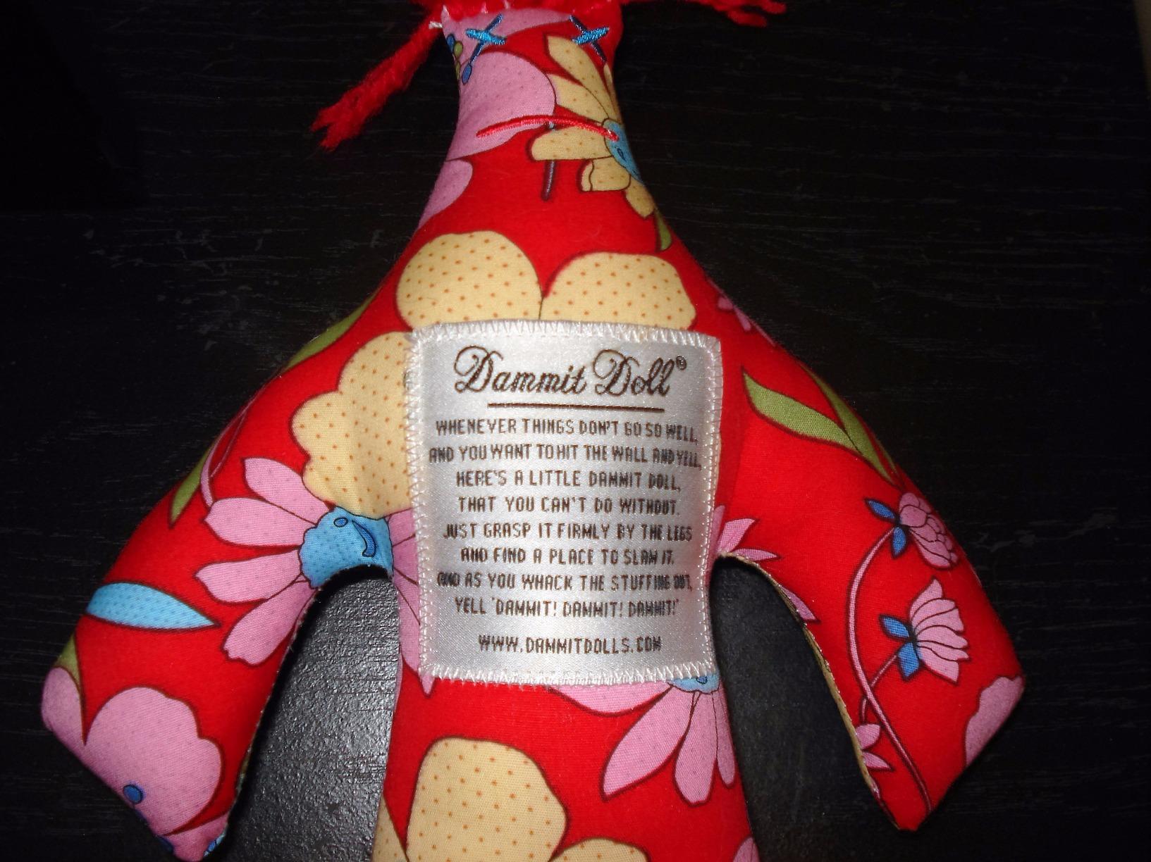 Dammit Doll - Funny Stress Relief Gag Gift, Random Color - for Anger & Frustration Relief - White Elephant or Emotional Support Doll for Adults & Women - 1 Count customer photo 2