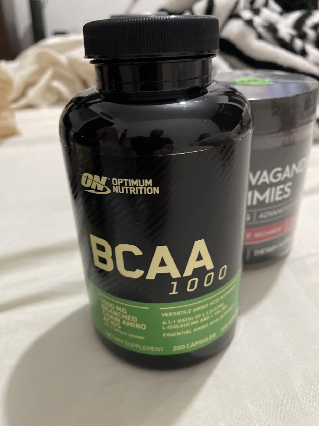 Optimum Nutrition BCAA Capsules, Keto Friendly, 1000mg, 60 Ct customer photo 2