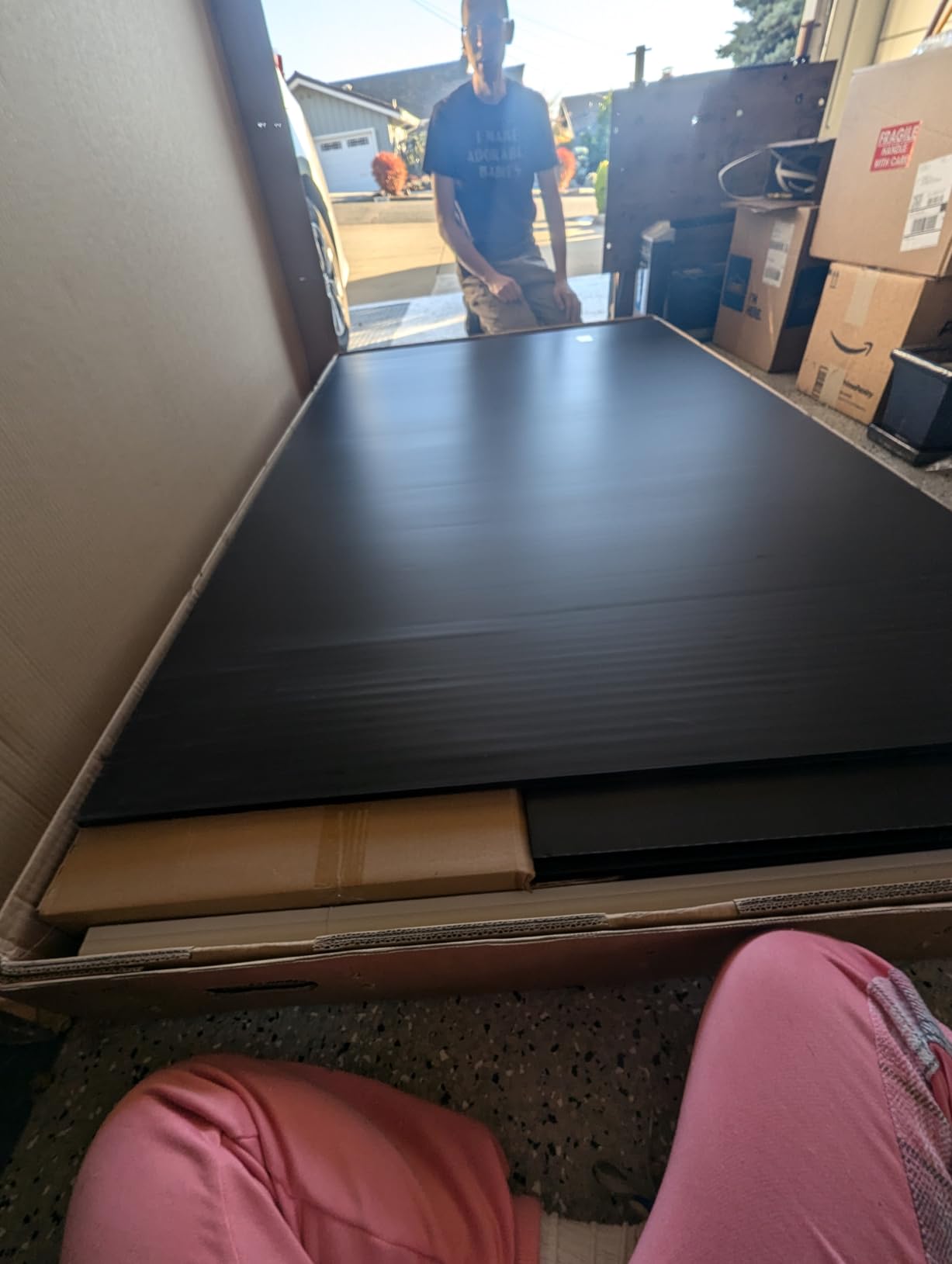 Keter Manor 4x6 Resin Outdoor Storage Shed Kit-Perfect to Store Patio Furniture, Garden Tools Bike Accessories, Beach Chairs and Lawn Mower, Grey & White customer photo 2