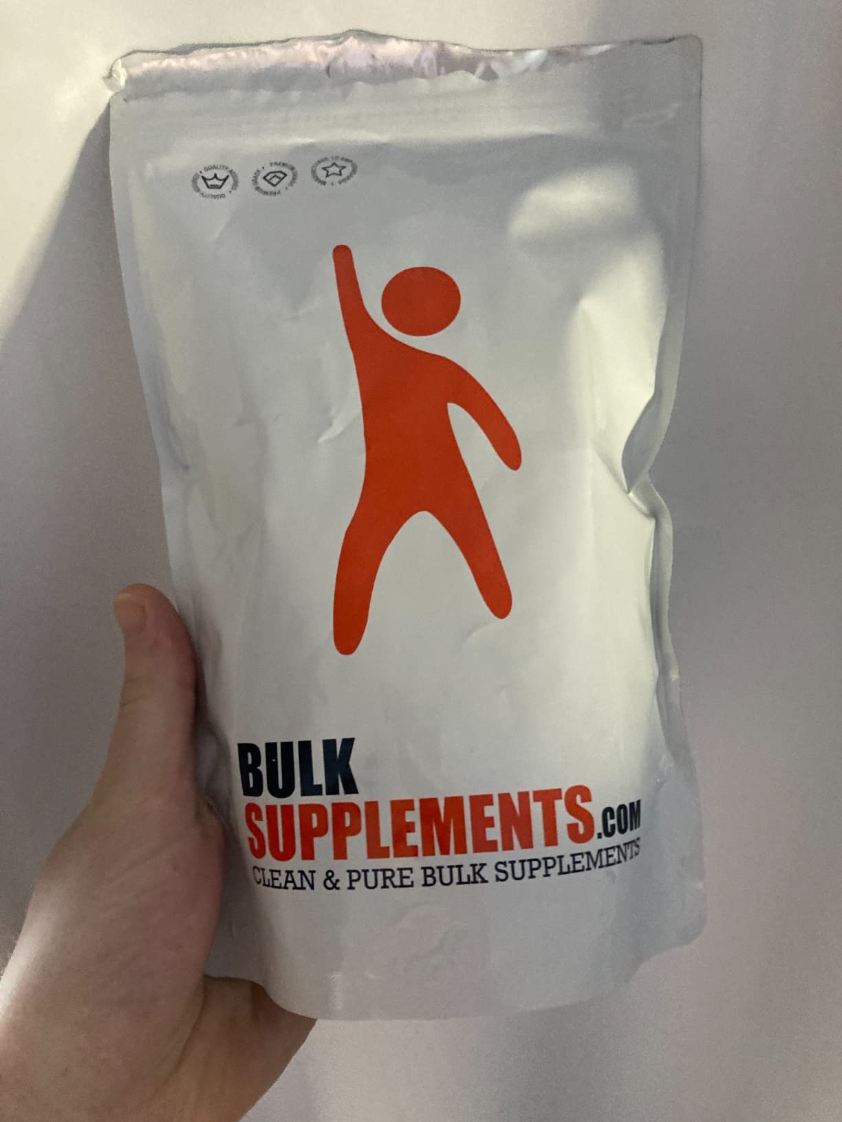 BulkSupplements.com BCAA 2:1:1 Powder - Branched Chain Amino Acids, BCAAs Amino Acids Powder - Unflavored & Gluten Free, 1g per Serving, 500g (1.1 lbs) (Pack of 1) customer photo 1