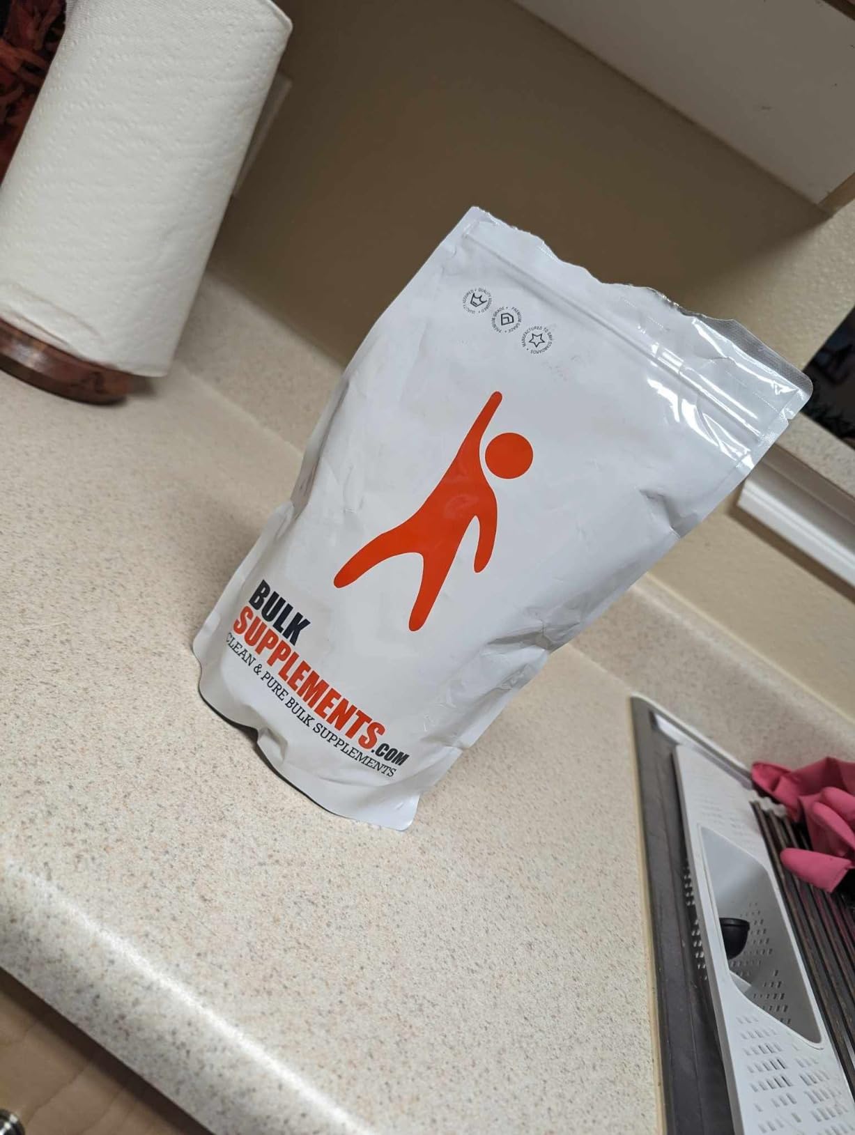 BulkSupplements.com Creatine Monohydrate Powder - Micronized Creatine Powder, Unflavored - Pure & Gluten Free, 5g per Serving, 500g (1.1 lbs) (Pack of 1) customer photo 2