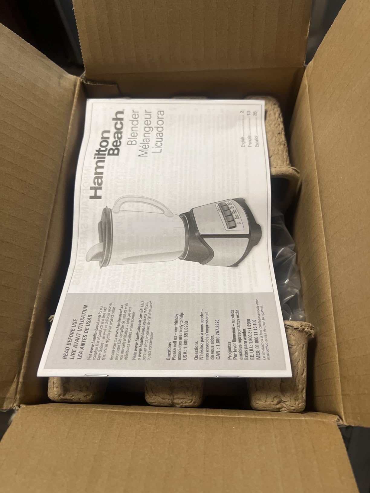 Hamilton Beach Power Elite Blender For Smoothies With Wave Action System customer photo 2