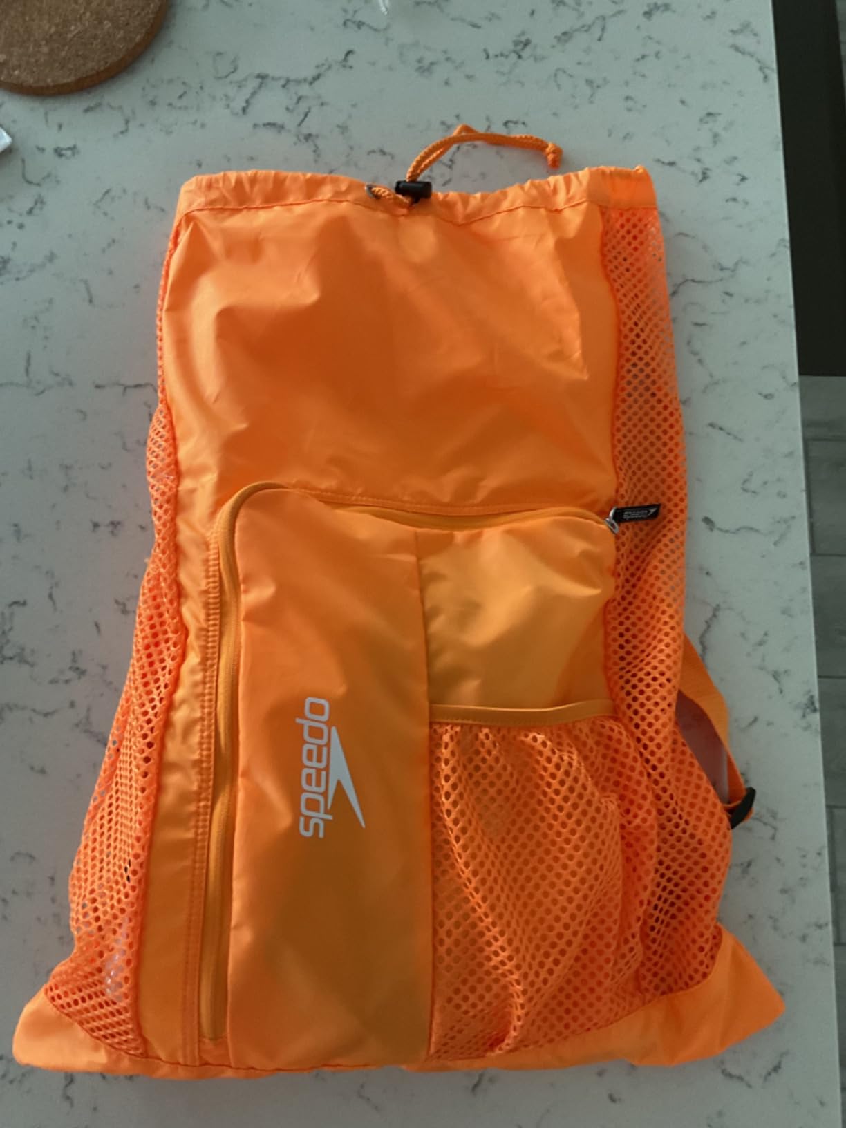 Speedo Unisex-Adult Drawstring Deluxe Ventilator Mesh Equipment Bag customer photo 2