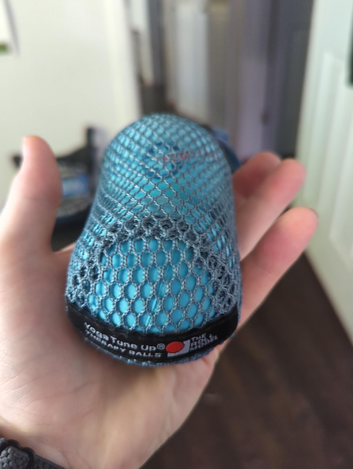 YOGA TUNE UP® Therapy Balls in Tote by Tune Up Fitness - Massage Balls for Trigger Point, Pressure Point & Myofascial Release - Use as Single or Peanut Ball for Pain Relief & Relaxation (Deep Purple) customer photo 1
