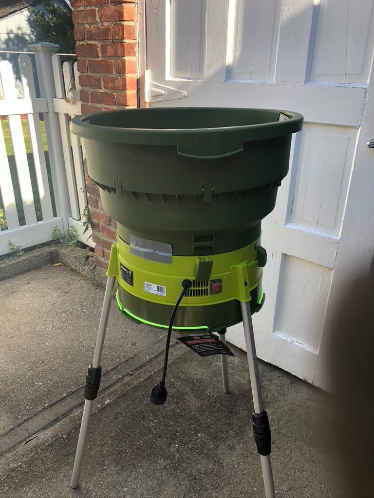 Sun Joe SDJ616 13-Amp Electric Leaf Mulcher/Shredder 13-Amp 16:1 Reduction Ratio, 8,000-RPM, Mulch up to 55-Gallons per Minute, Adjustable Control Dial customer photo 1