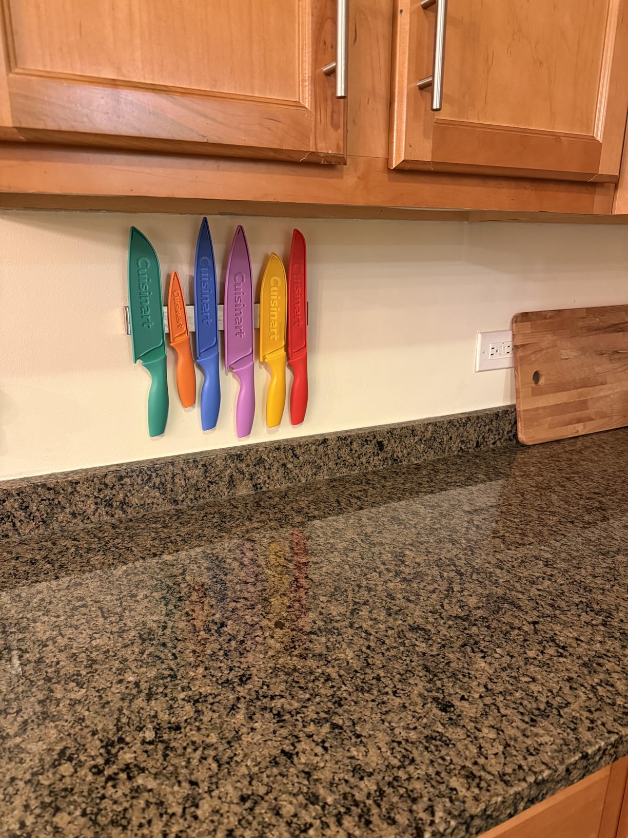 Cuisinart C55-01-12PCKS Collection 12-Piece Knife, Multicolor Advantage-Cutlery-Set, Multi-colored customer photo 2