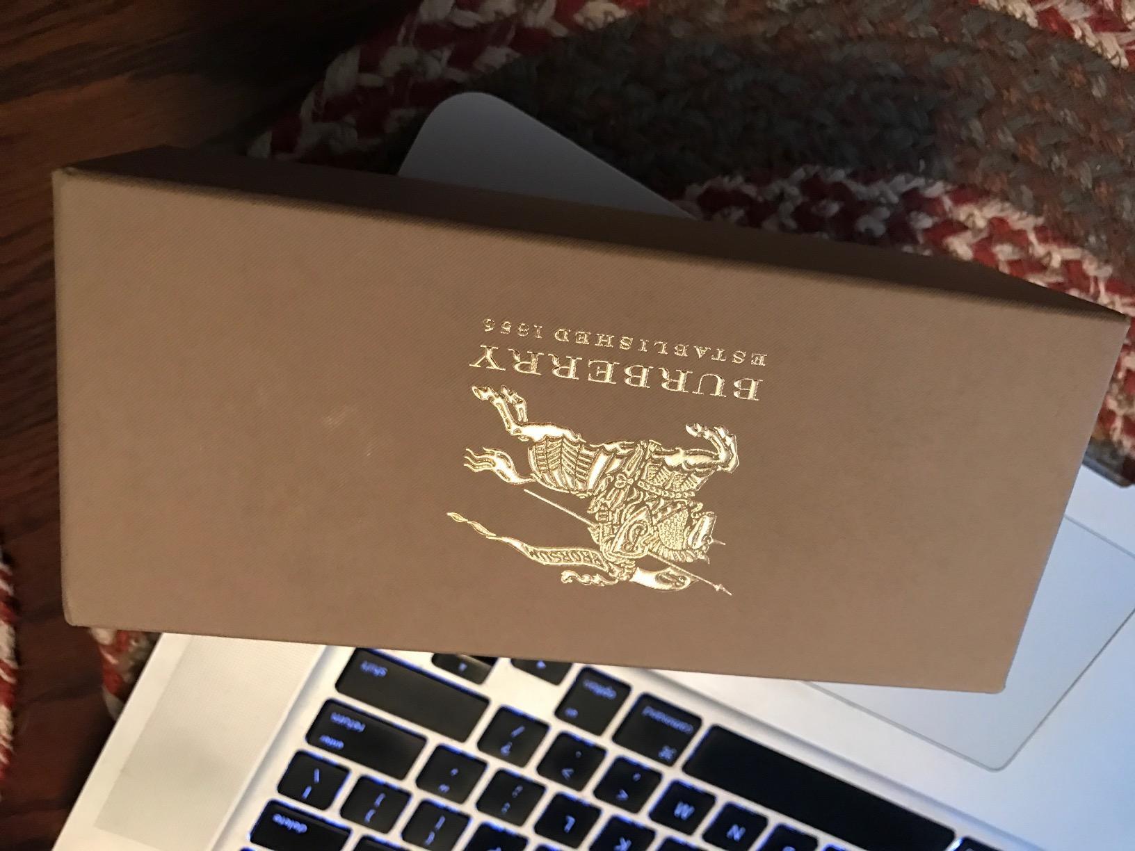 BURBERRY Sunglasses BE 3074 100387 Gunmetal Grey customer photo 1
