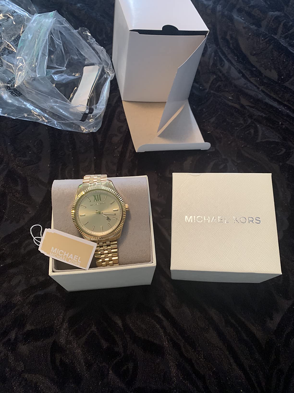 Michael Kors Lexington Men's Stainless Steel Bracelet Watch customer photo 2