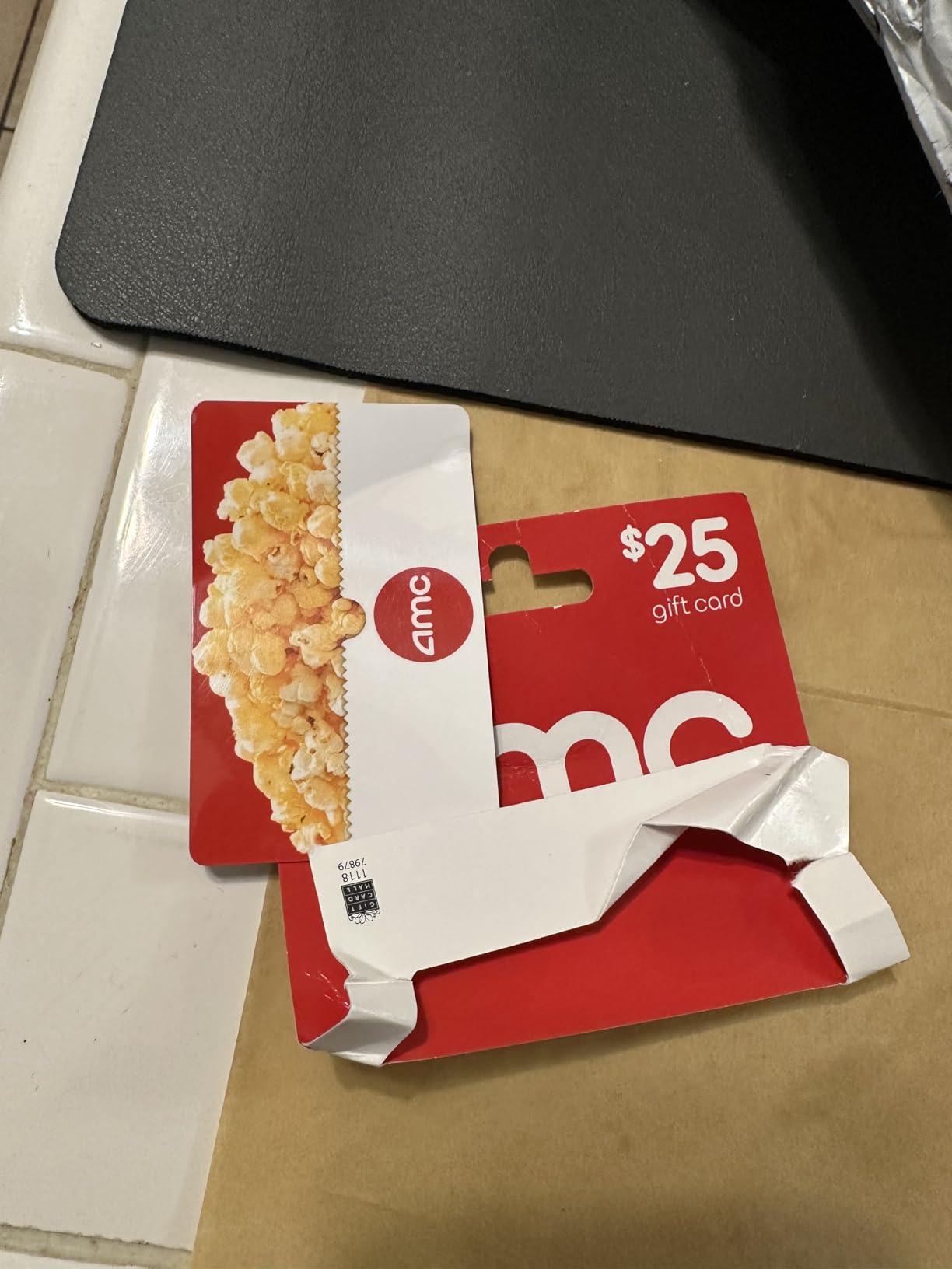 AMC Theatres Physical Gift Card customer photo 2