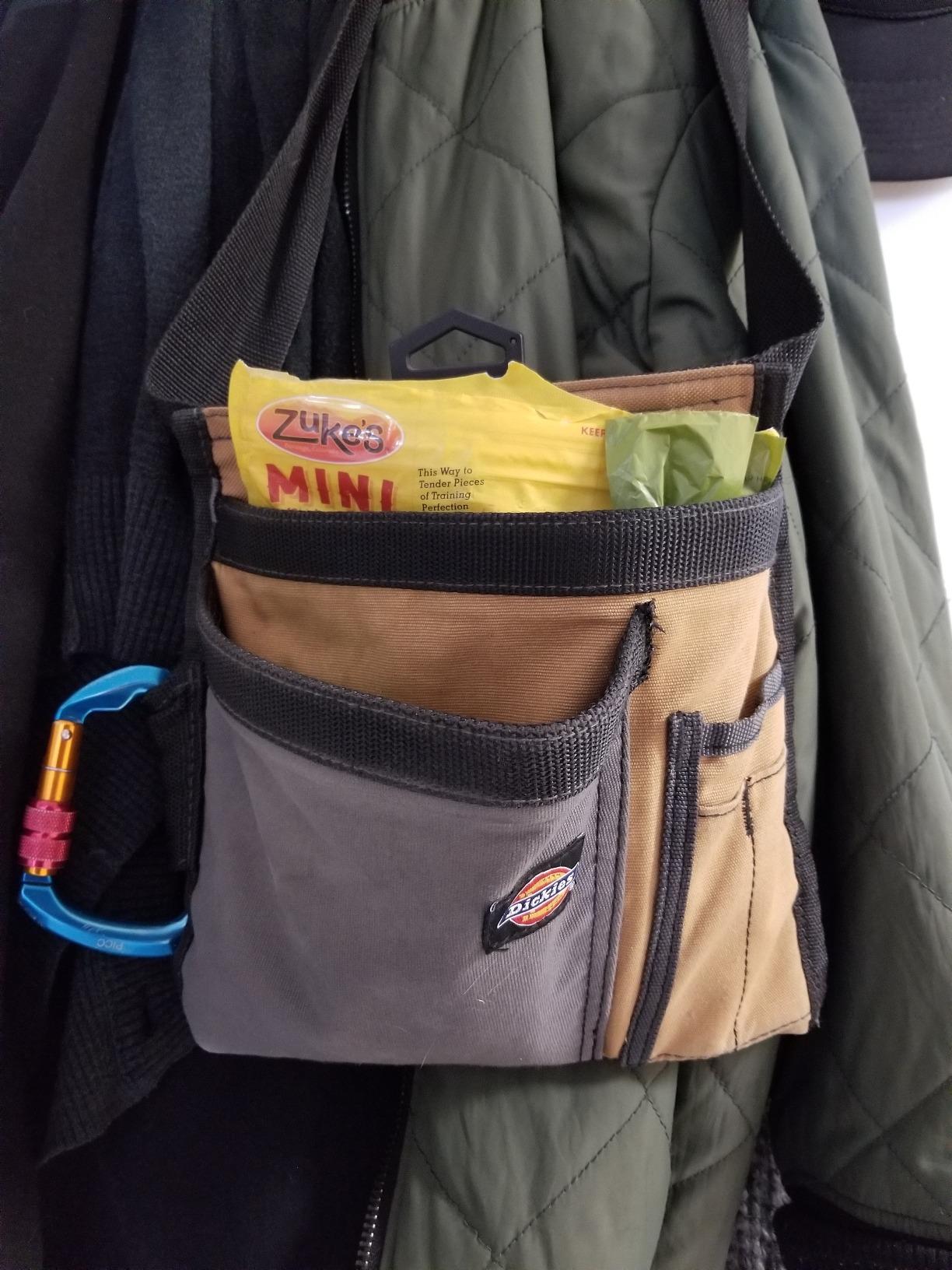 Dickies 5-Pocket Single Side Tool Belt Pouch/Work Apron, Durable Canvas Construction, Adjustable Belt for Custom Fit customer photo 2