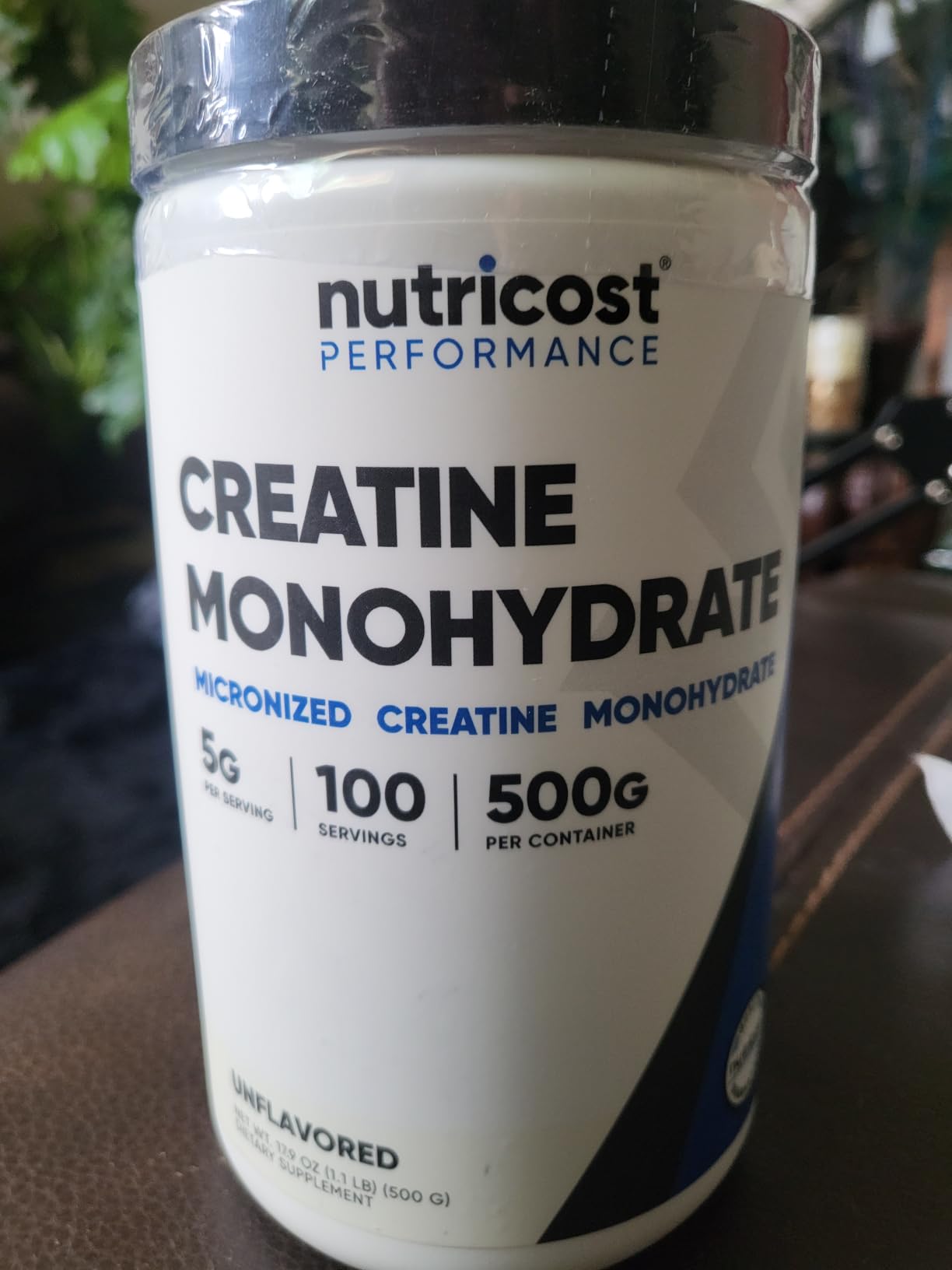 Nutricost Creatine Monohydrate Micronized Powder 500G, 100 Servings customer photo 1