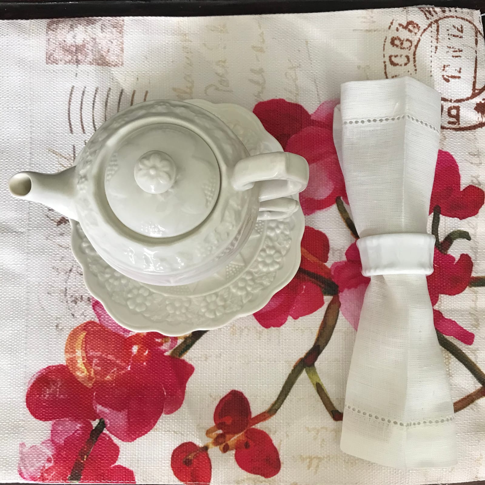 COTTON CRAFT Genuine Pure Linen Napkins - Set of 12 Hemstitch Cloth Napkins customer photo 2