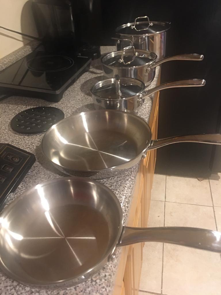 Duxtop Tri-Ply Stainless Steel Induction Cookware, 9PC Pots and Pans Set customer photo 1