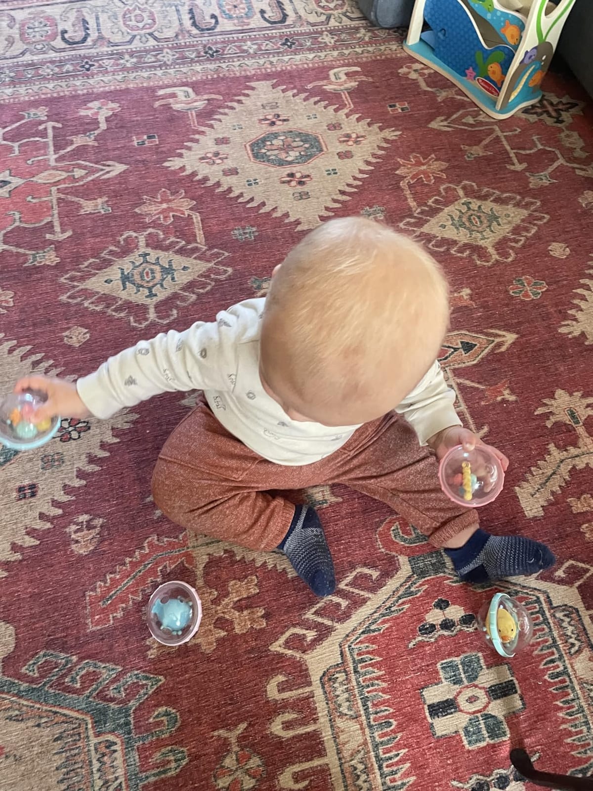 Munchkin® Float & Play Bubbles™ Baby and Toddler Bath Toy, 4 Count customer photo 1