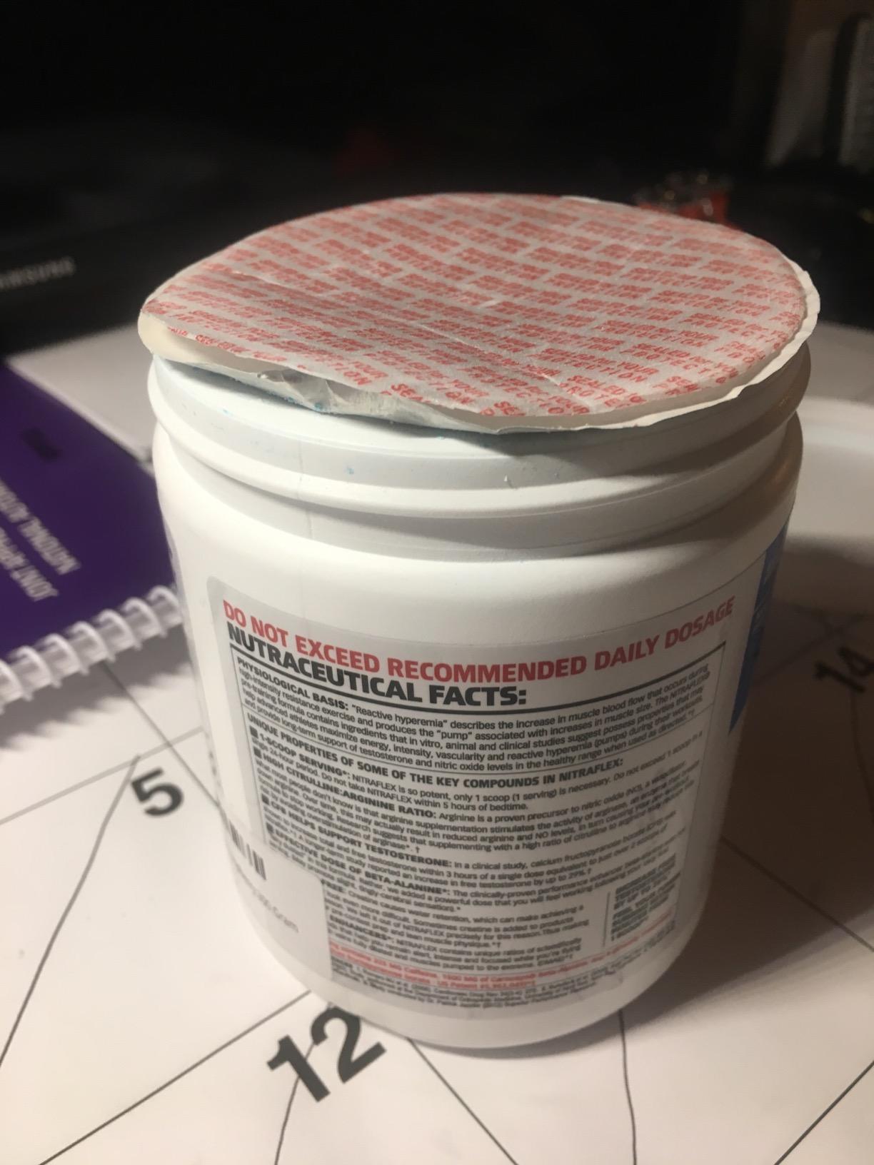 GAT SPORT NITRAFLEX Advanced, Blue Raspberry, 10.6 oz (30 Servings) customer photo 1